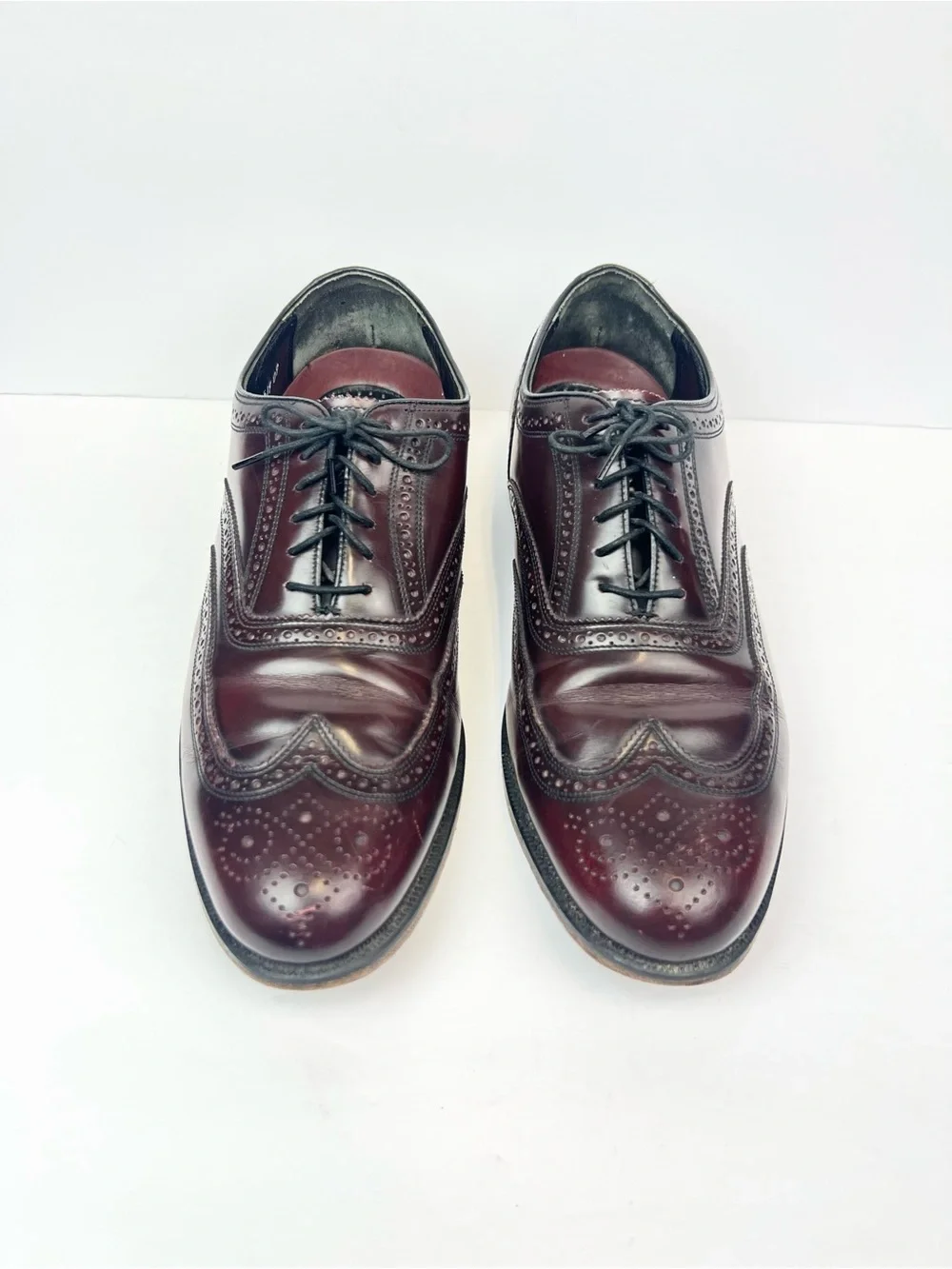 Vintage Florsheim LEXINGTON Wingtip Leather 30300 Oxford Men’s Shoes 9.5 EEE